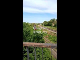 🚂Поезд Победы, громко гудя, отправился на станцию Гниловскую, где простоит до следующего Дня Победы (видео)